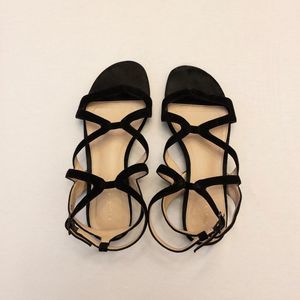 Pelle Moda • Velvet Strappy Sandals